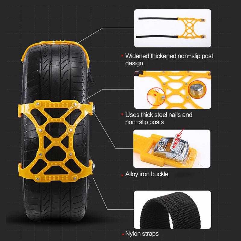Anti-Slip Tire Snow Car Chain - Image 6