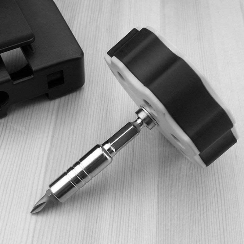 Portable Pocket Size Ratchet Screwdriver Set - Image 7