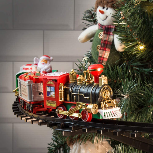 Christmas Tree Toy Train Set - Image 0