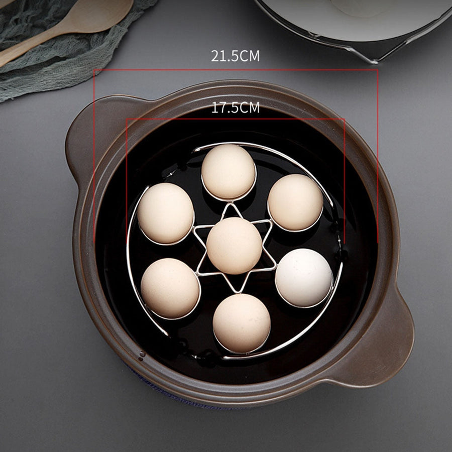 Multifunctional Egg Storage Steamer Rack - Image 4