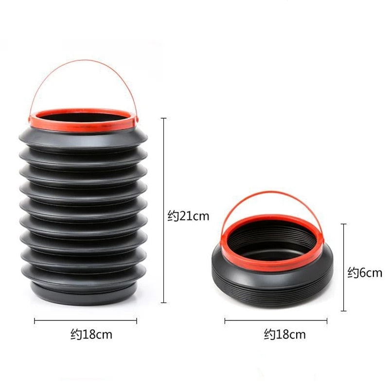 Foldable Storage Box Trash Bin - Image 4
