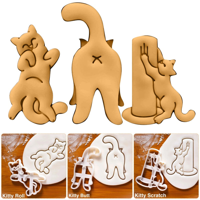 Cat Cookie Mold Cutter Set - Image 9