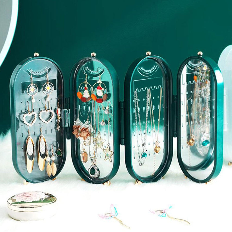 Elegant Foldable Jewelry Organizer Stand - Image 3
