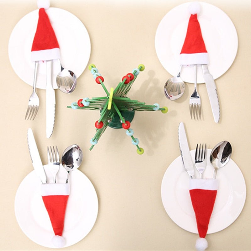 Christmas Silverware Holder Set - Image 6