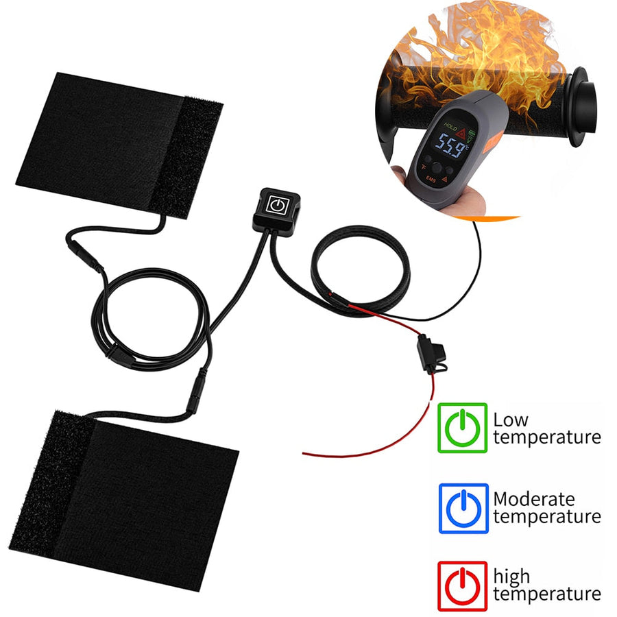 Motorcycle Heated Handlebar Grips - Image 2