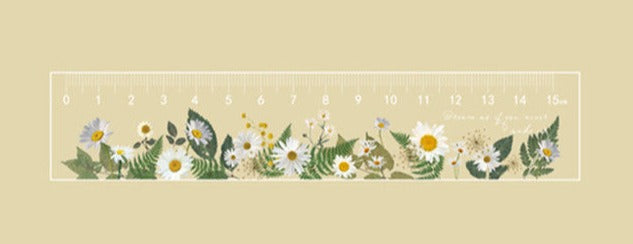 Cottagecore Daisy Flower Ruler - Image 7