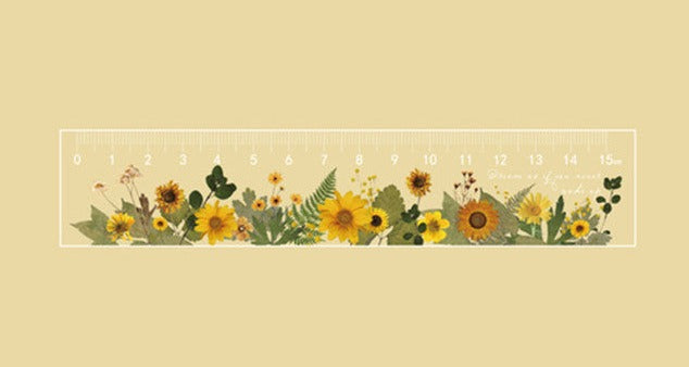 Cottagecore Daisy Flower Ruler - Image 6