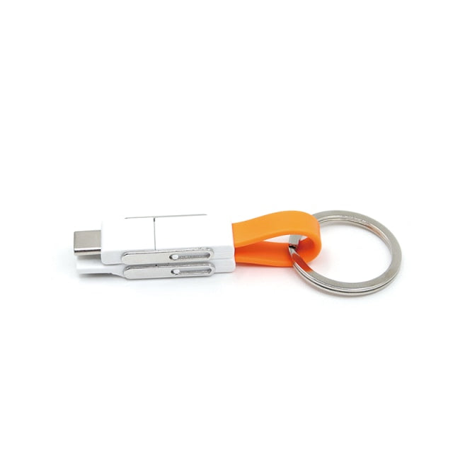 4in1 Magnetic Keychain USB Charging Cable - Image 14