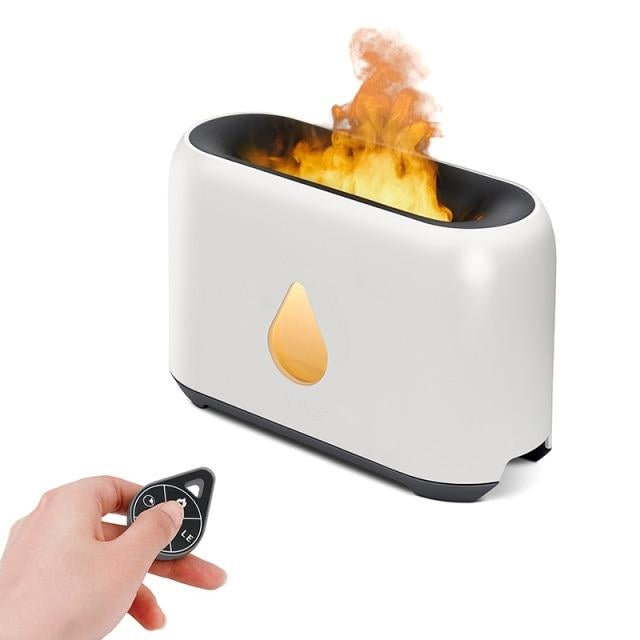 Remote Control USB Flame Aromatherapy Humidifier - Image 4