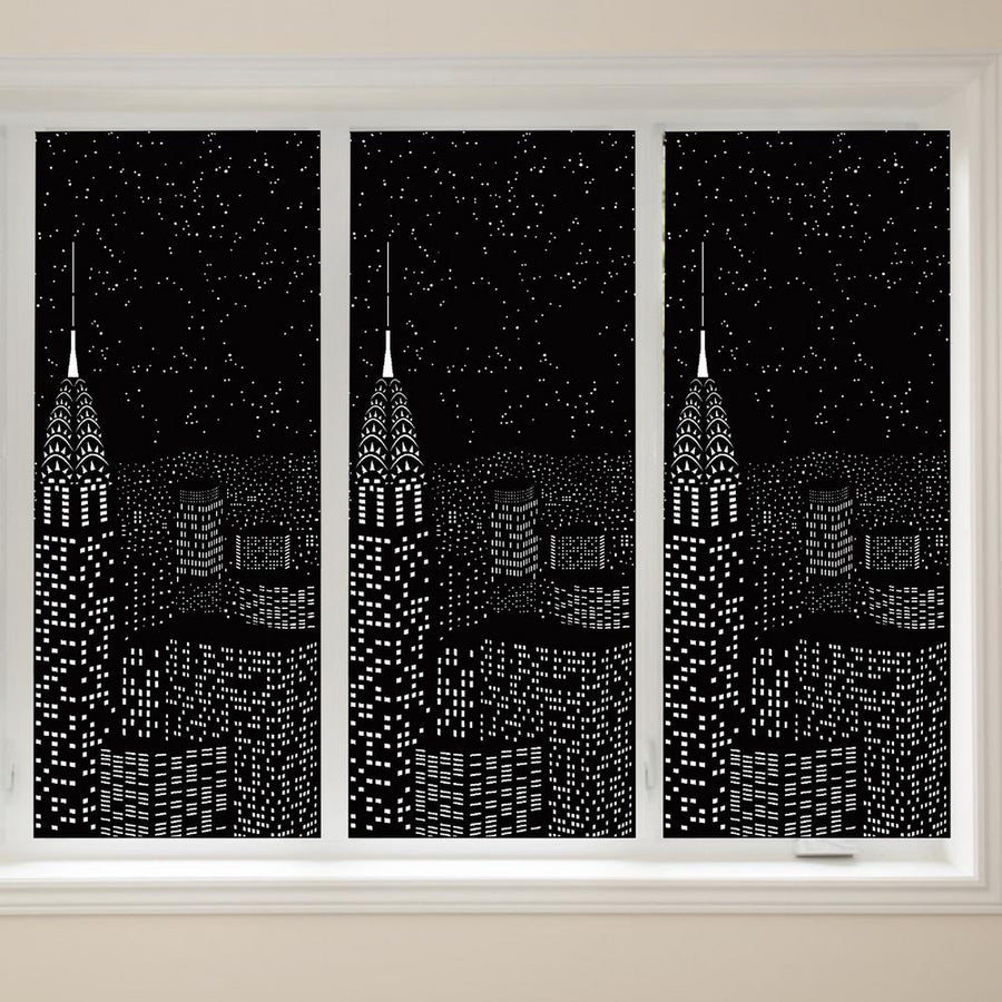 Unique City View Polyester Blackout Curtains - Image 3