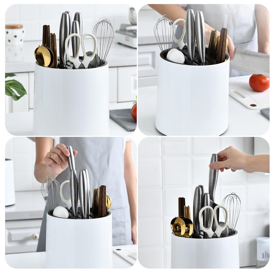 Rotating Kitchen Utensil Knife Holder - Image 6