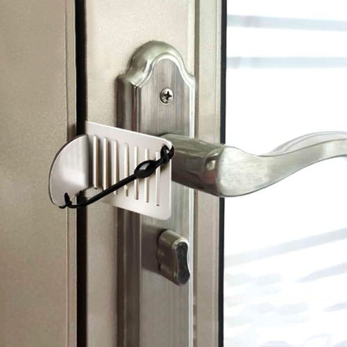 Stainless Steel Anti-theft Door Stopper Lock - Image 0