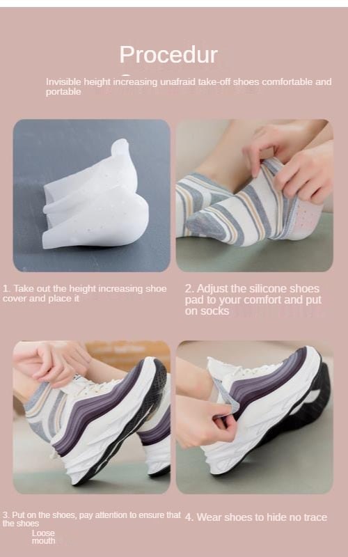 Unisex Orthopedic Height Increase Shoe Insole - Image 2