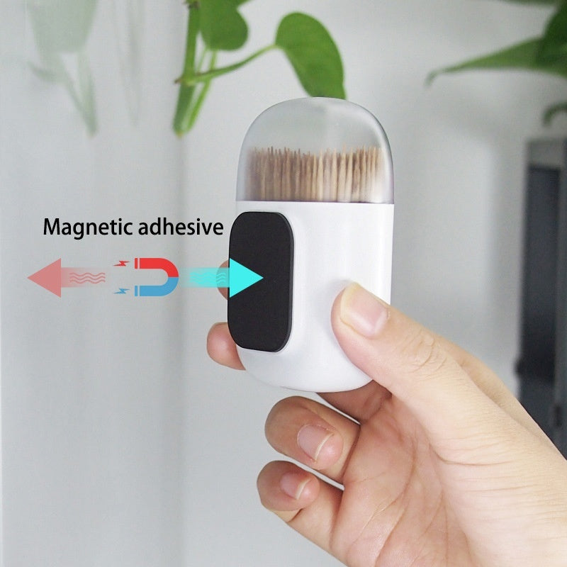 Magnetic Refrigerator Toothpick Holder - Image 1