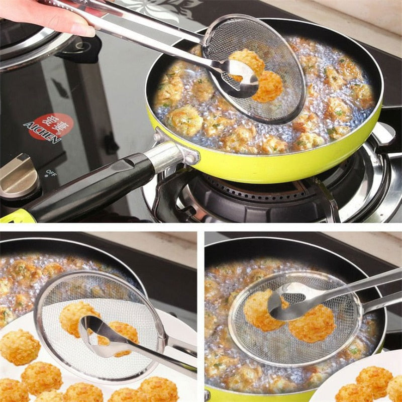 Stainless Steel Deep Fryer Scoop - Image 4