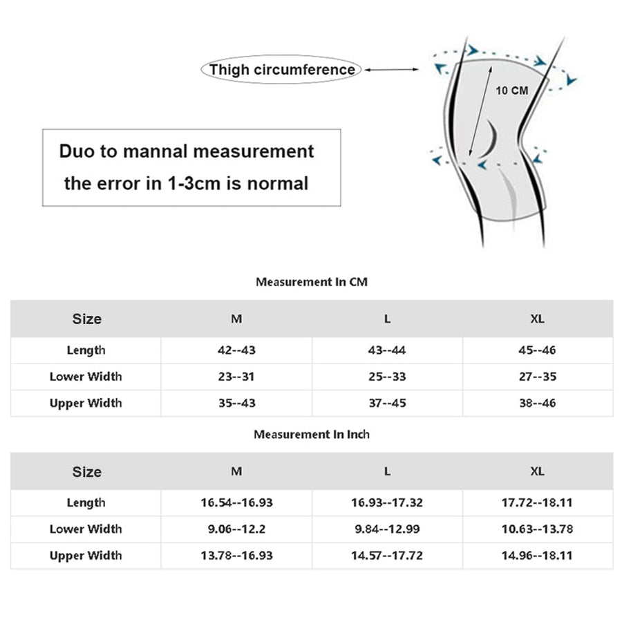 Fitness Knee Joint Protector Long Support Pads - Image 3