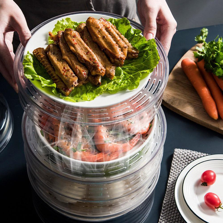 5-Tier Transparent Food Storage Container - Image 1