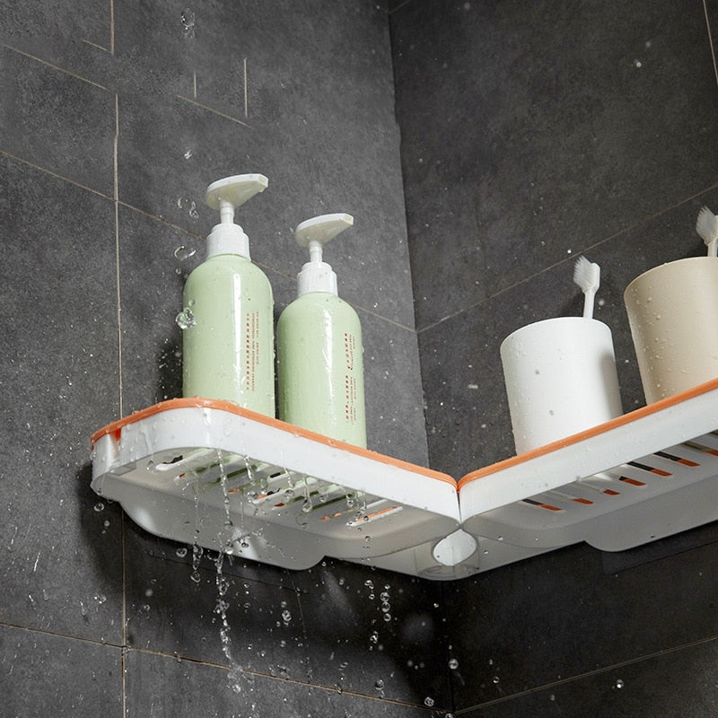 Wall-Mounted Rotatable Bathroom Shelf - Image 2