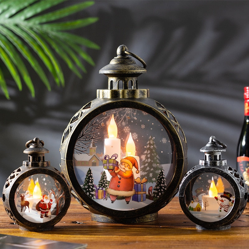 LED Pendant Christmas Lanterns - Image 0