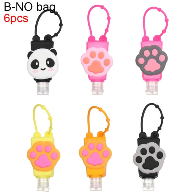 6Pcs Refillable Mini Travel Cartoon Travel Bottle - Image 7