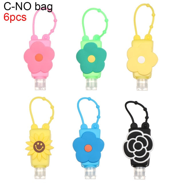 6Pcs Refillable Mini Travel Cartoon Travel Bottle - Image 8