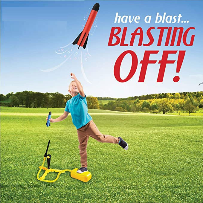 Air Pump Foam Rocket Launcher - Image 1