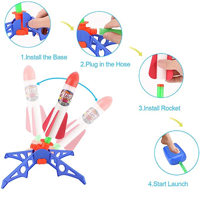 Air Pump Foam Rocket Launcher - Image 19