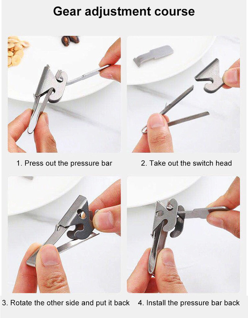 Stainless Steel Manual Seed Peeler - Image 8