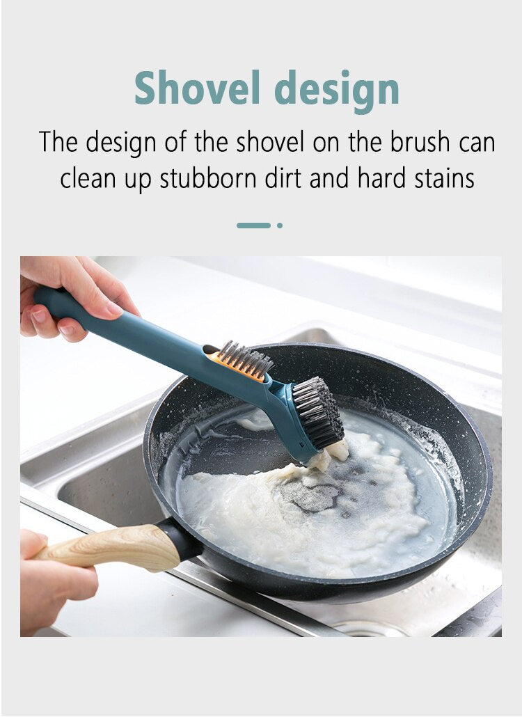 2in1 Long Handle Dish Brush - Image 4
