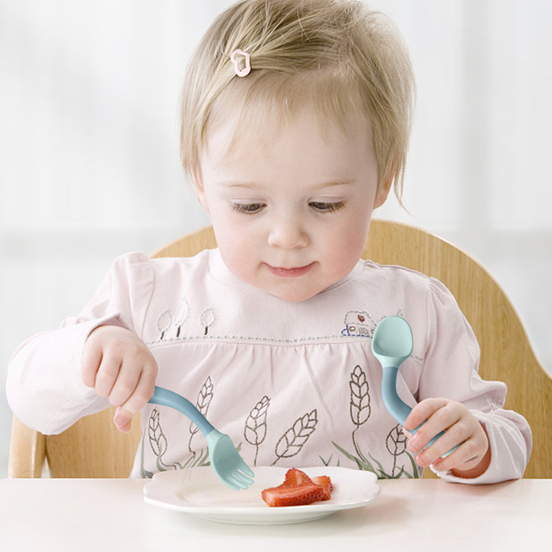 Bendable Baby Spoon Fork Set - Image 6
