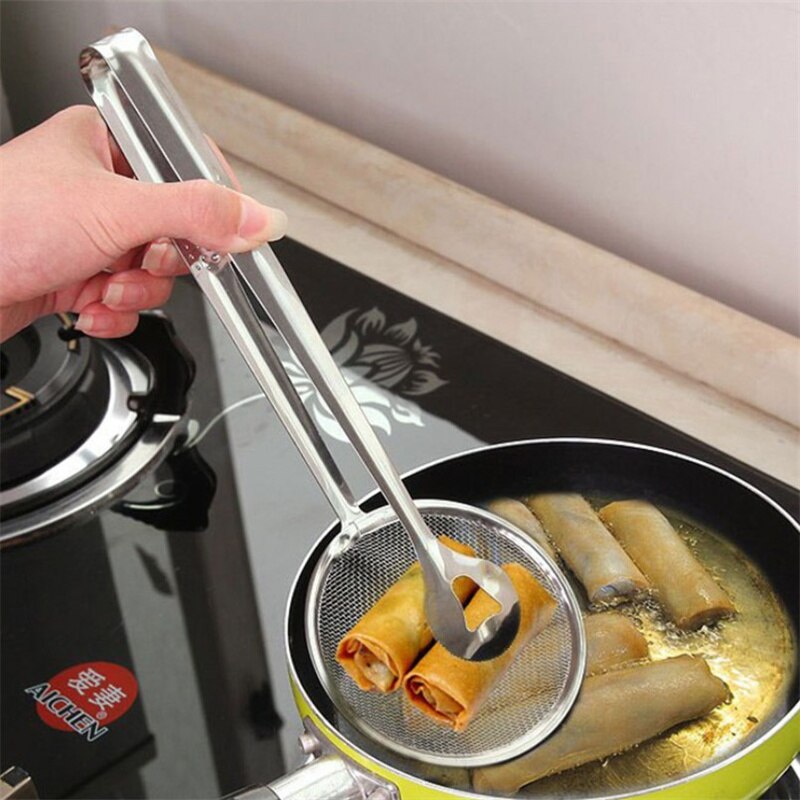 Stainless Steel Deep Fryer Scoop - Image 1