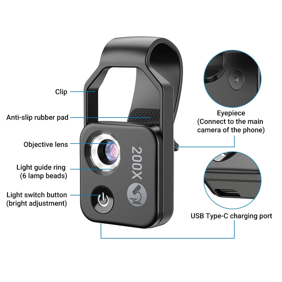 Universal 200X Zoom Phone Lens - Image 6