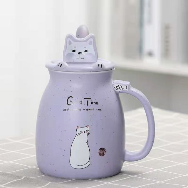 Cute Cartoon Kitty Mug Set - Image 16