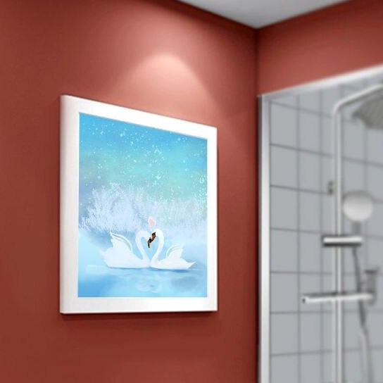 Wall-mounted Waterproof Bathroom Rack Clothes Cabinet - Image 8