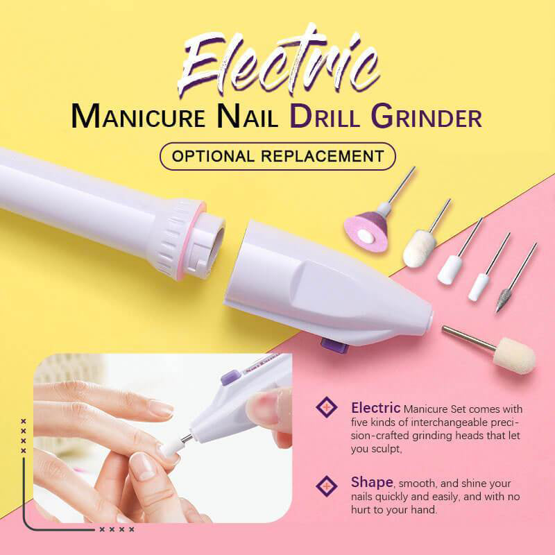Mini Simple Electric Nail Care Kit - Image 2