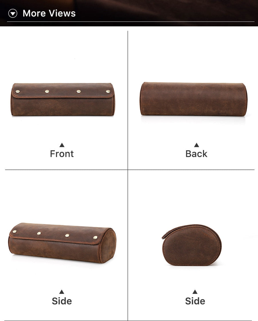 Luxury Leather Watch Holder Case - Image 9