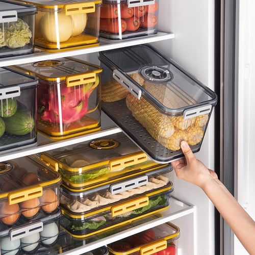 Transparent Refrigerator Thick Storage Organizer Box - Image 0