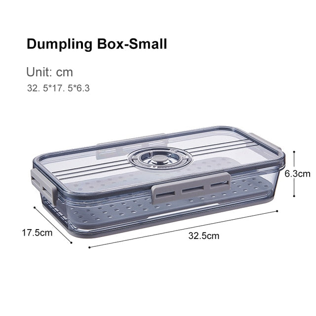 Transparent Refrigerator Thick Storage Organizer Box - Image 9