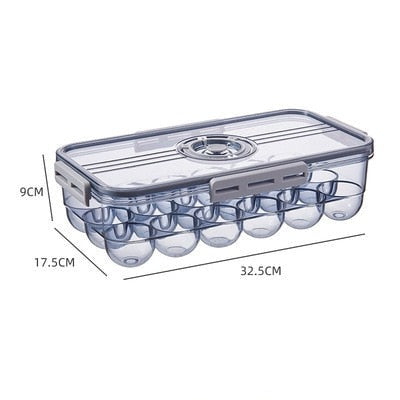 Transparent Refrigerator Thick Storage Organizer Box - Image 19