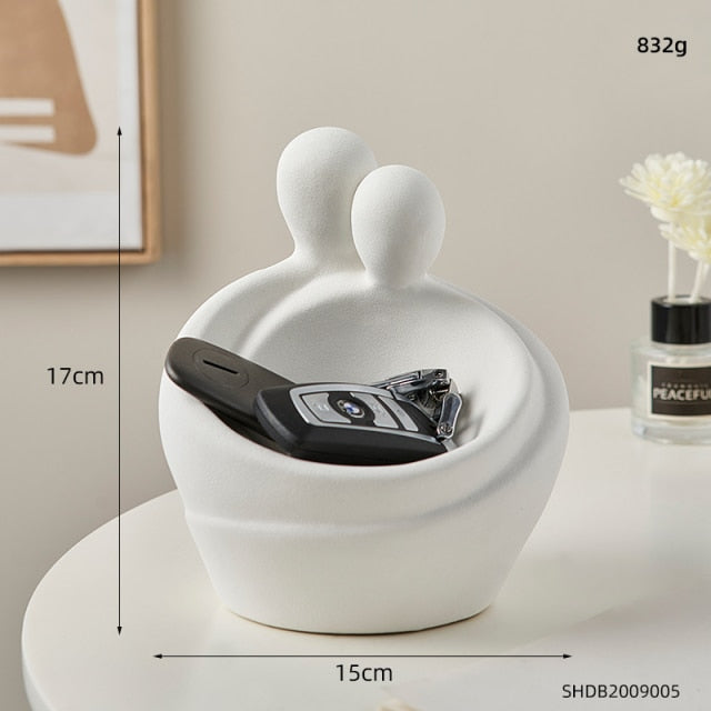 Nordic Abstract Thinker Resin Statue Sculpture - Image 23
