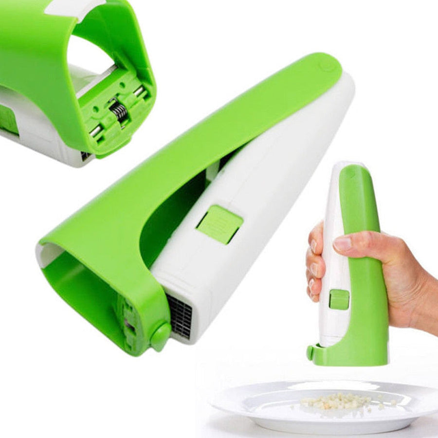 Multifunctional Garlic Press Cube Slicer - Image 4
