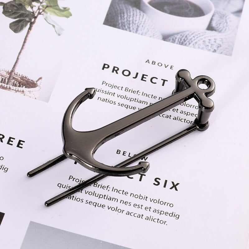 Creative Metal Anchor Bookmark - Image 1