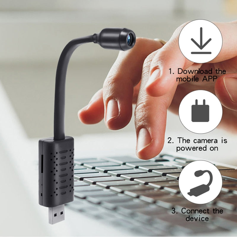 Wifi Mini HD Smart Surveillance Camera - Image 1