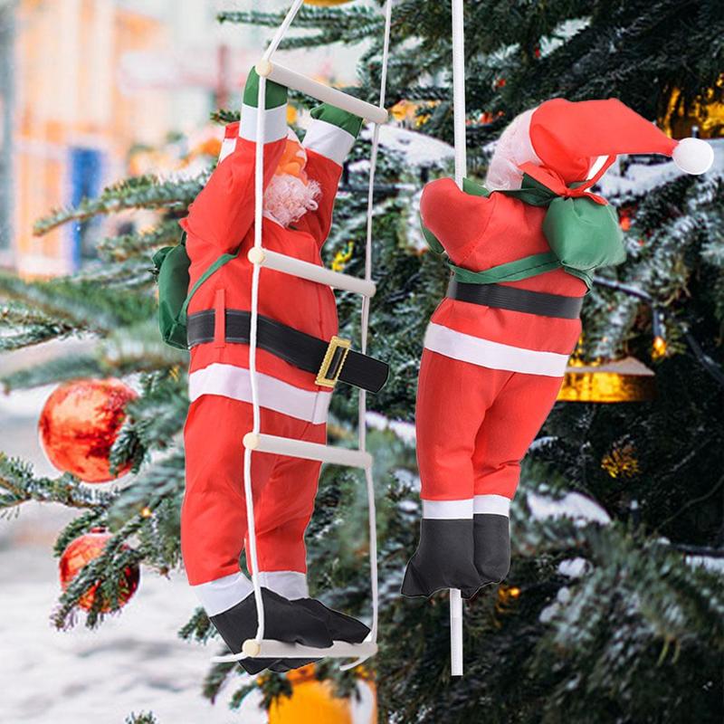 Christmas Santa Claus Doll Pendant Ladder - Image 8