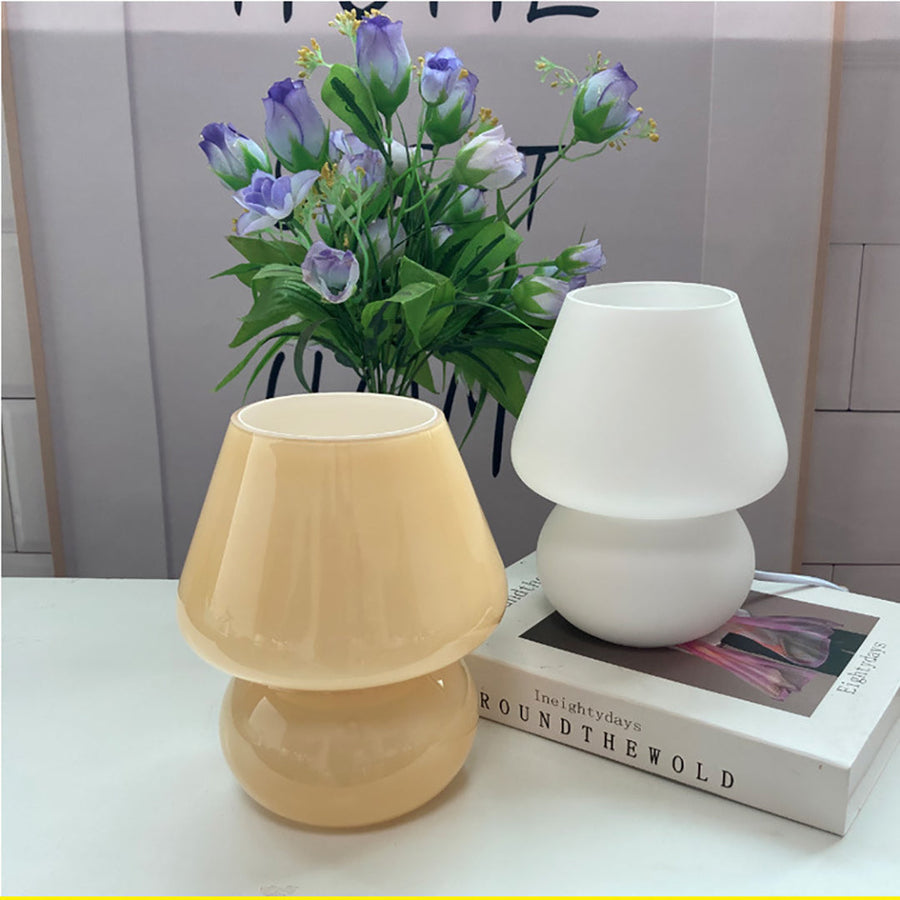 Creative Mushroom Glass Mushroom Table Lamp - Image 11