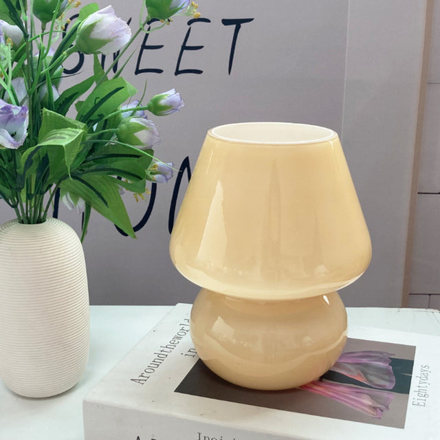 Creative Mushroom Glass Mushroom Table Lamp - Image 13