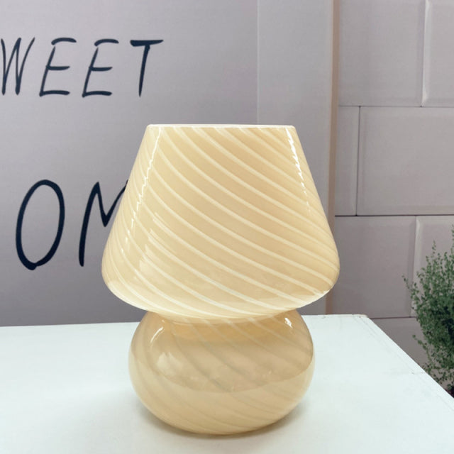 Creative Mushroom Glass Mushroom Table Lamp - Image 9