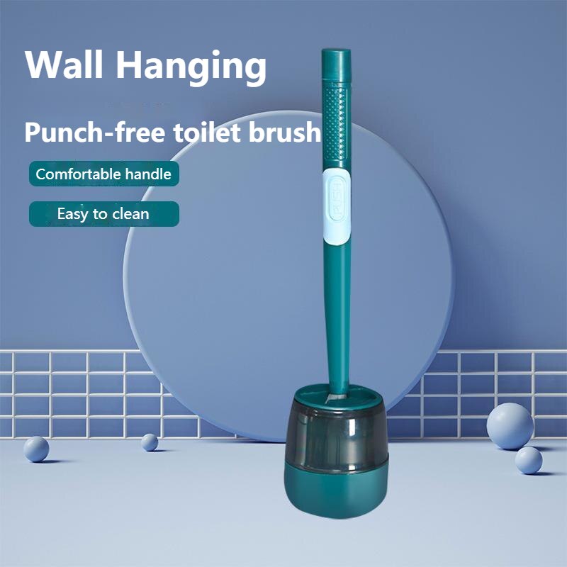 Long Handle Soap Dispenser Toilet Brush - Image 4