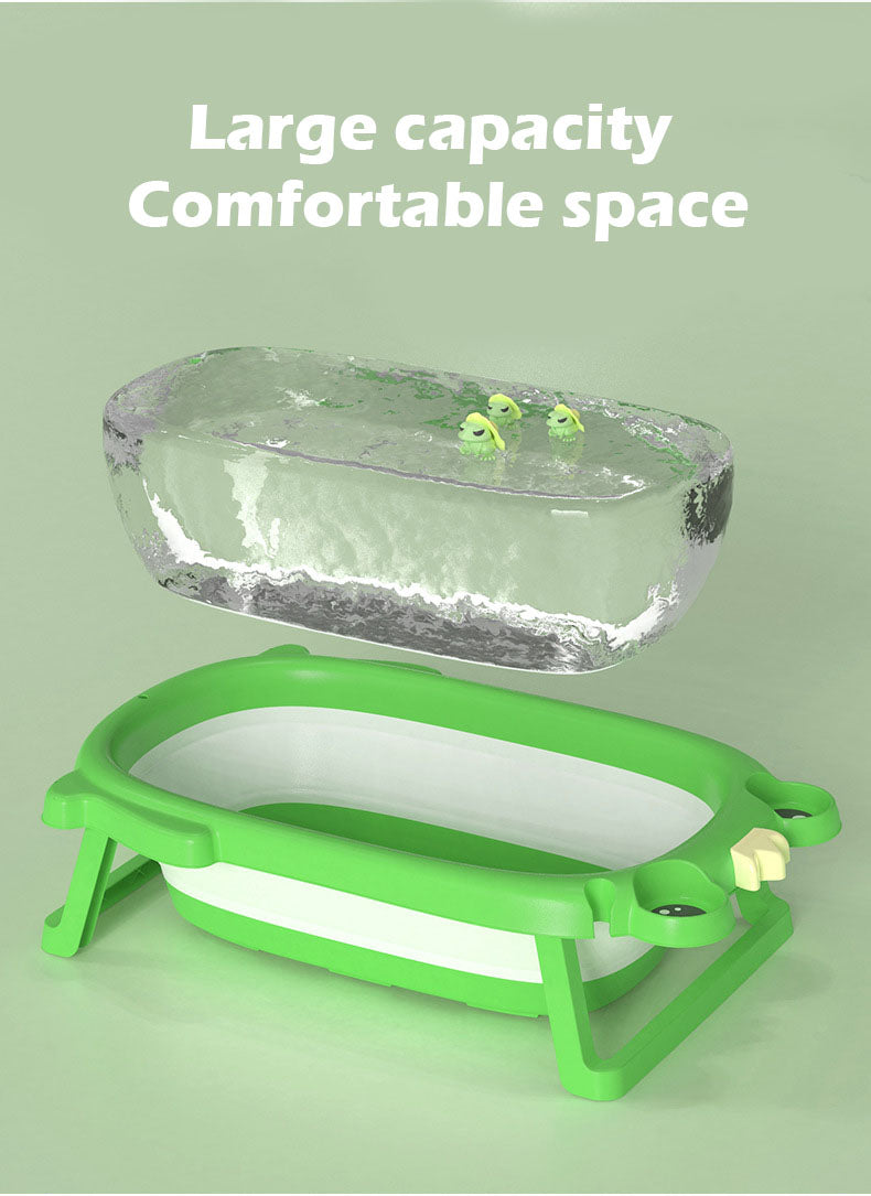 Newborn Foldable Baby Bath Tub - Image 5