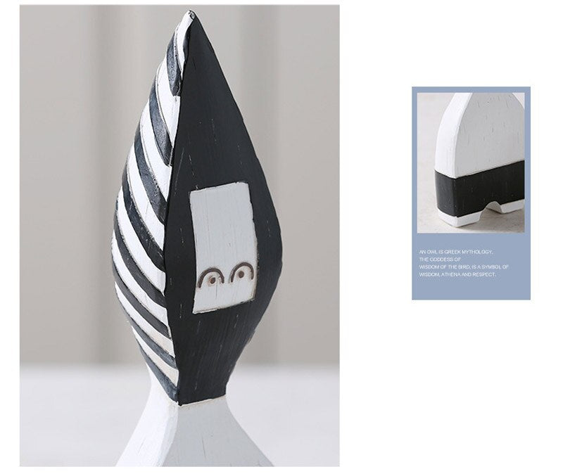 Creative Abstract Puppet Figurines - Image 3